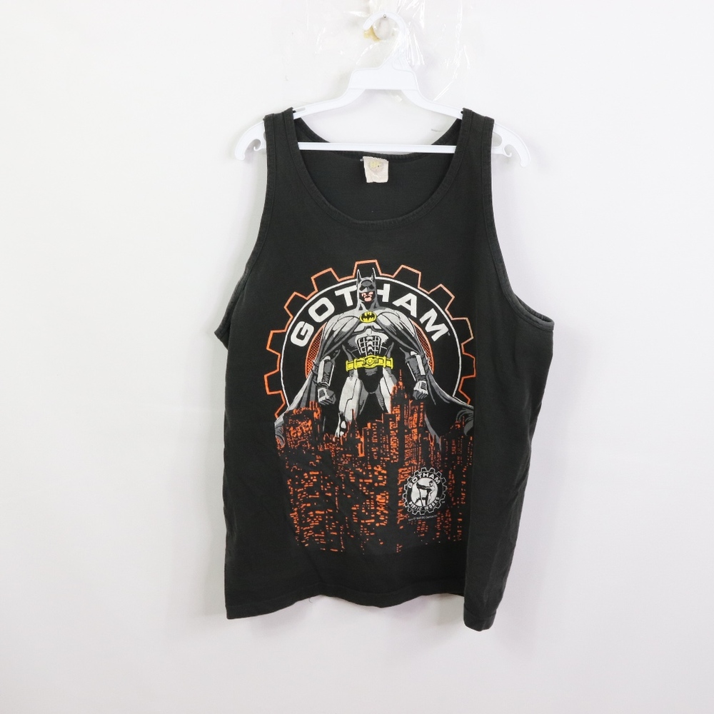 90s Dc Comics Mens Large Batman Tank Top Shirt